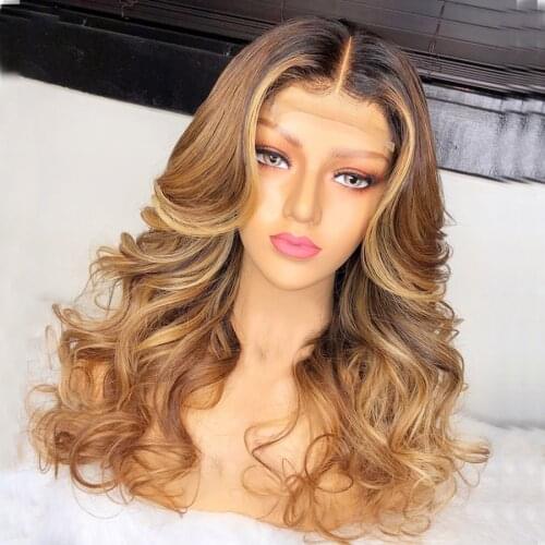 HONEY BLONDE Colored Wigs