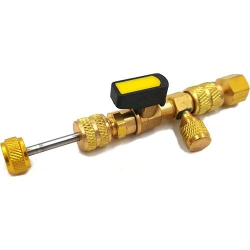 Valve core loading and unloading tool HS-1430 Valve core wrench does not leak refrigerant Refrigeration tool