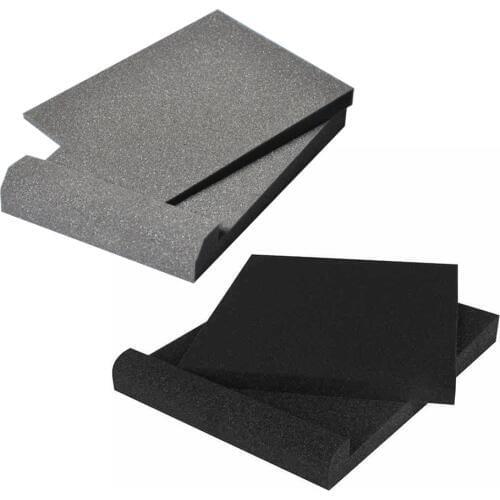 Instrument Parts Studio Monitor Isolation Pads High Density Acoustic Foam For Most Speaker Stands Gadgets Supplies Random Color