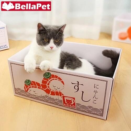 Scratching Toy for Cats Scratcher Scraper Box Cat Toys Pet Product Scratching Post with House Cat Accessories Cats Scratcher