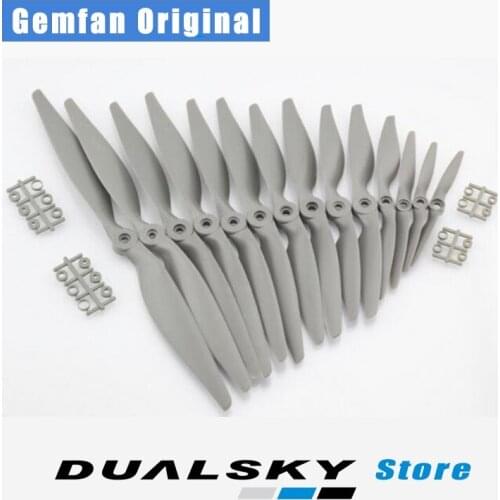 2pcs GEMFAN GF Electric Propelle 8040 8060 9045 1050 1070 9060 1260 1365 1470 Electric Propeller Prop Blades For RC Airplane