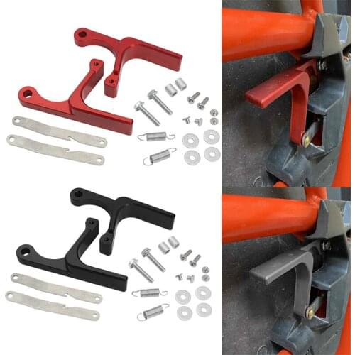 Door Handle Set For Can-Am Maverick X3 / Max / R 2017-2019 Aluminum Anodized Red