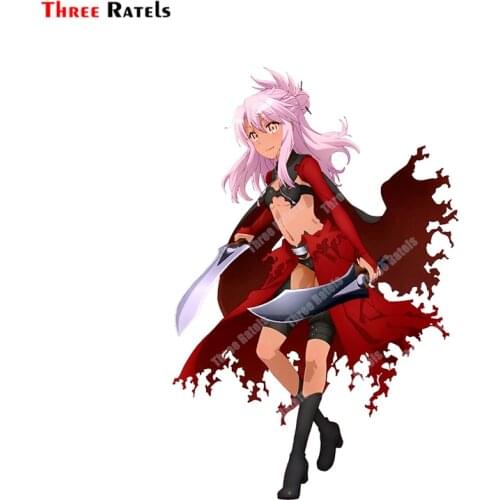 Three Ratels B309 Angry Noises Chloe Von Einzbern Sticker For Audi A4 Personalized Anime Decals