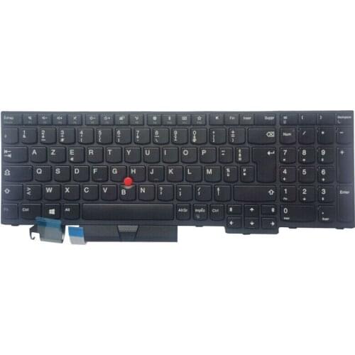 French Keyboard new For Lenovo ThinkPad E580 E585 E590 E595 no Backlit