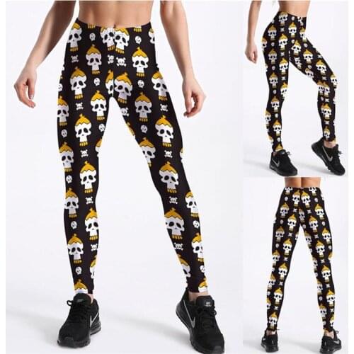 2020 New Cartoon Pattern Yoga Pants Gym Sport Leggings 3D Printing Yoga Leggings Running Pants Women Leggins Sport Women Fitness