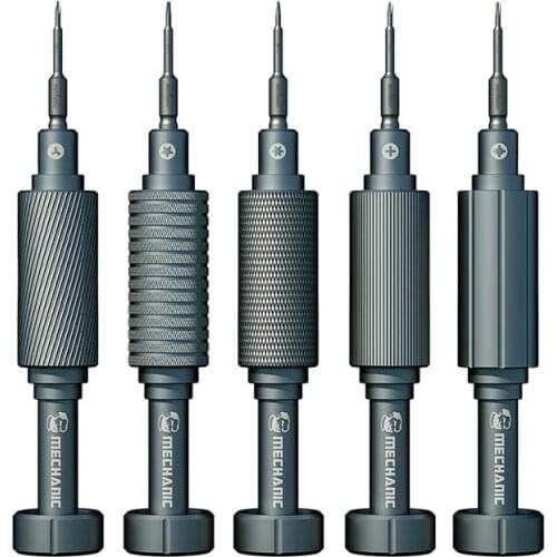 New MECHANIC High Hardness Screwdriver Kit Convex Cross Torx T2 Y0.6 Pentalobe Phillips for Phone Watch Repair Opening Tool
