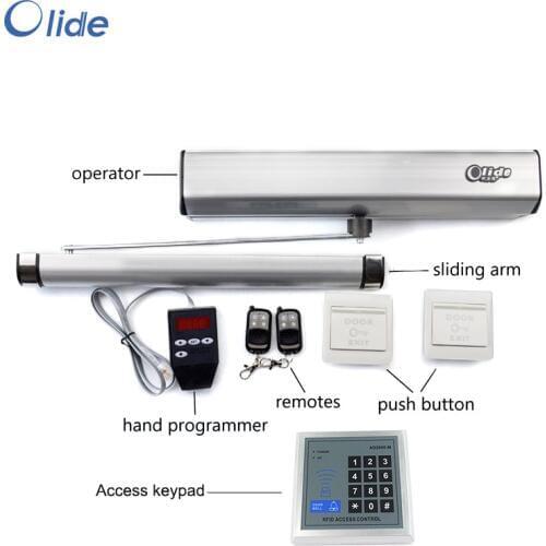 Olide Handicap door operators residential swing door with access keypad
