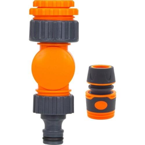 Quick Connector Rotatable Water Tap Splitter Irrigation Water Control Valve Anti-bending Garden Water Pipe Faucet Adapter
