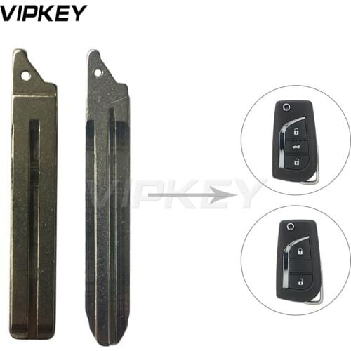 Remotekey 5PCS For Toyota Corolla 2012 2013 2014 2015 2016 2017 Replacement Floding Remote car Key Blade TOY43 and TOY48