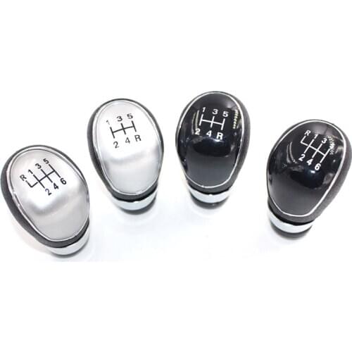 For Ford Focus mk2 Fiesta MK7 C-max Galaxy Kuga Transit Connect S-max b-max 5 / 6 Speed Car Gear Shift Konb Gaiter Shifter Knob