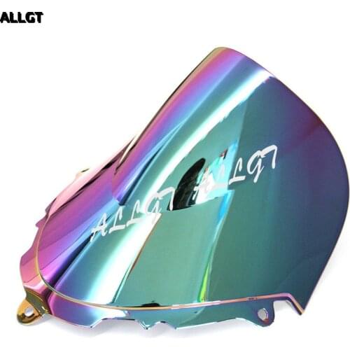 ALLGT Windshield Windscreen Wind Deflectors for Suzuki GSX600F GSX750F 1998 1999 2000 2001 2002 2003 2004 2005 2006 2007 2008