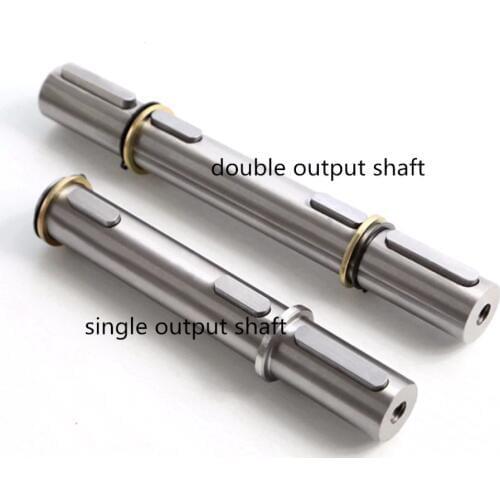 Single shaft NMRV040 Worm gear reducer output shaft