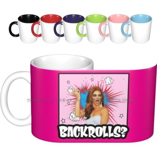 Backrolls ? ? ? Ceramic Mugs Coffee Cups Milk Tea Mug Alyssa Edwards Backrolls Back Rolls Ru Paul Rupaul Gay Drag Race Queen