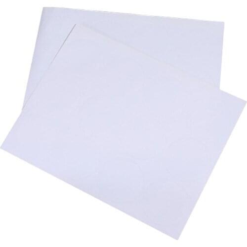 1000pcs/lot Round blank Glossy White Cake Stickers Packaging Baking DIY Gift Handmade Sticker handwriting free shipping