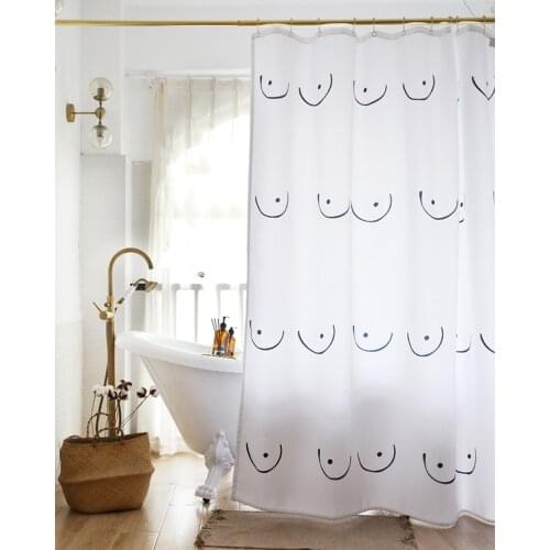 2021 Abstinence Bathroom Curtain Toilet Tarp Bath Shower Partition Curtains Home Accessories White Decoration Can Be Customized
