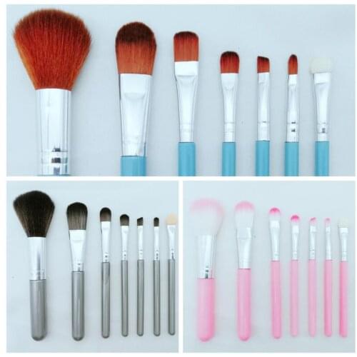 7Pcs Makeup Brushes Set Eye Shadow Foundation Powder Eyeliner Eyelash Lip Make Up Brushes Cosmetic Beauty Tool T0564
