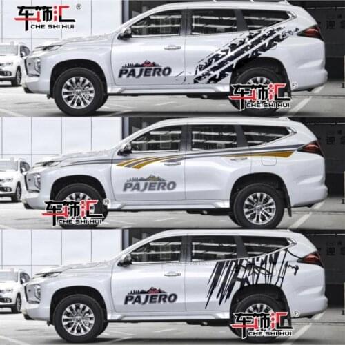 Car stickers FOR Mitsubishi Pajero Sport 2020 appearance modified sports fashion decals