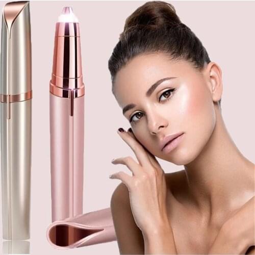 Eyebrow Epilator Maquiagem Profissional Completa Trymer Do Brwi Eye Brow Trimmer For Rasoir Visage Femme Make Up Eye Brow Shaper
