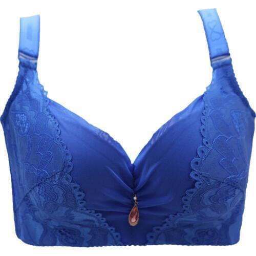 Sexy women bra,plus size D E cup push up bra brassiere,side adjustment underwear plus size women lace bra 85 90 95 100 105 C D E