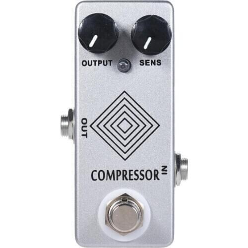 Guitar Pedal Dynamic Compressor Guitar Effect Pedal Guitarra Full Metal Shell True Bypass Pedal Guitarra Guitar Accessories