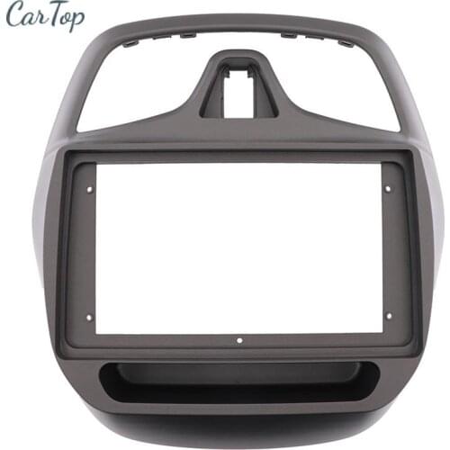 9Inch For Chevrolet Spark Baic Beat Daewoo Matiz 2015 Head Unit Car Refitting Stereo Car Radio Fascia Frame Dash Panel
