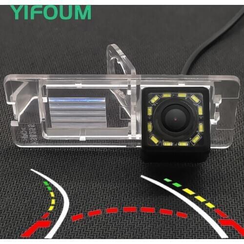 YIFOUM Dynamic Trajectory Tracks Car Rear View Camera For Renault Fluence Espace Megane 3 Dacia Logan 2 Trafic Laguna Symbol