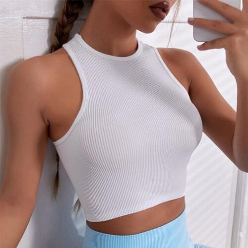 MUQGEW Women's Cropped Tank Tops