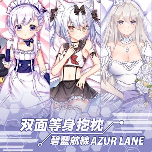 Anime Game Yukikaze Belchan Enterprise Azur Lane Dakimakura Hugging Body Pillow Case Otaku Male Pillow Cushion Cover Gifts SM