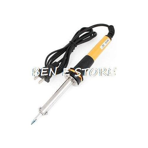 80W AC 220-240V 2 Flat Pin Plug Pencil Tip Soldering Iron Tool 1.3M Cable