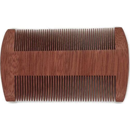 Dandruff Comb Natural Wooden Comb Double Fine Tooth Health Tweezers Comb Gift Combs Anti-static Health Care For Girl Women Sale