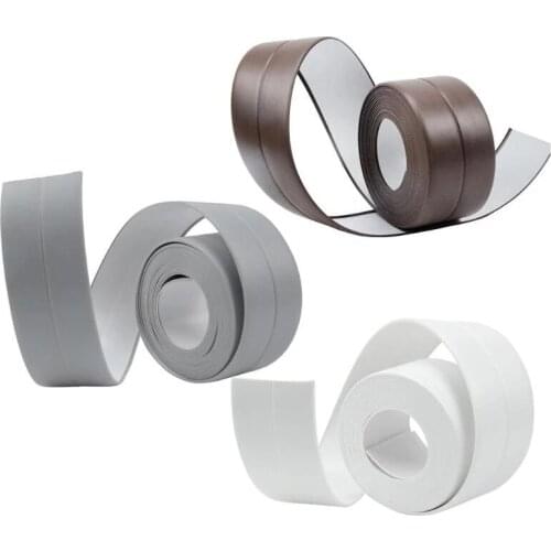 3.2m New Self Adhesive Mildew-proof Tape Caulk Strip Sealant Tape For Kitchen Countertop Bathroom Shower Toilet Sink Wall Corner