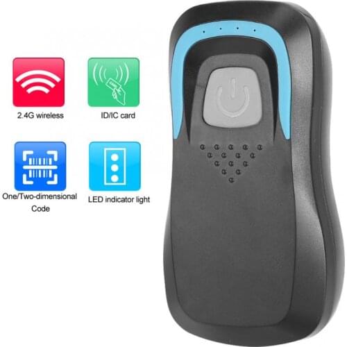 Bluetooth RFID Card Reader Wireless Code Scanner Frequency with 5 Cards New