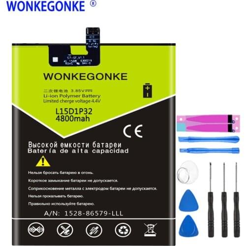 WONKEGONKE L15D1P32 Battery for Lenovo PB1-750 PB1-750M PB1-750N Batteries Bateria