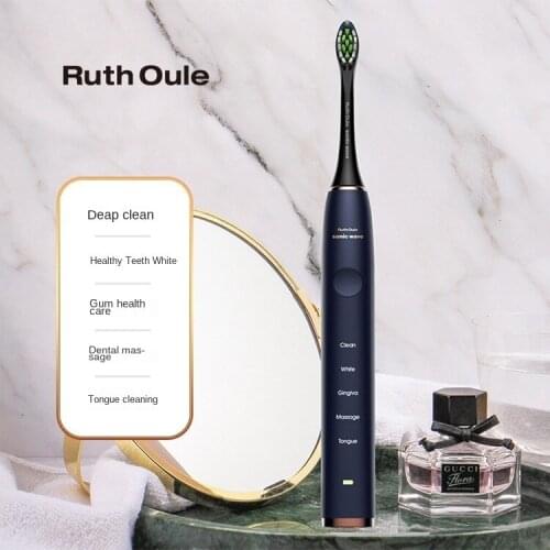 260 day driving range rusoule electric toothbrush ultrasonic whitening electric toothbrush inductive charging