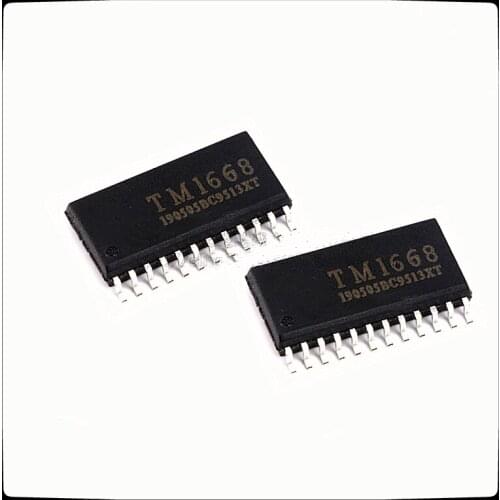 10PCS) TM1668 SOP-24 LED driver chip 100% brand new original