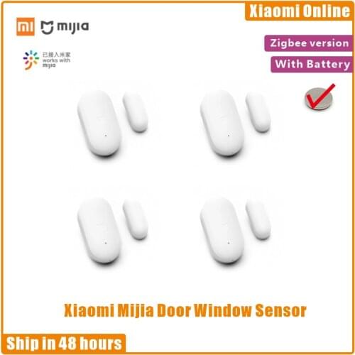 2020 Original Xiaomi Mijia Door Window Sensor Intelligent Mini Pocket Size Smart Home Automatic lights for MIhome App Security
