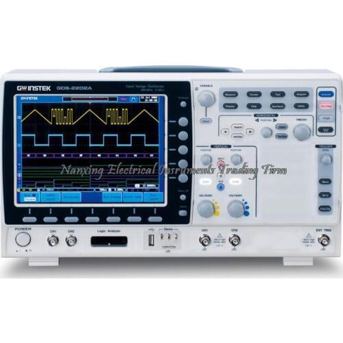 Fast arrival TaiWan Gwinstek GDS-2204A 200MHz, 4-Channel, Digital Storage Oscilloscope