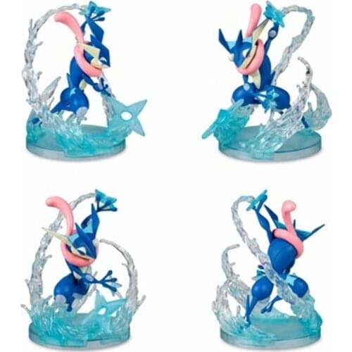 Anime Cartoon Greninja Skill Ver. PVC Anime Action Figure Collectible Figurals Model Toys Dolls Birthday Gifts New Arrival