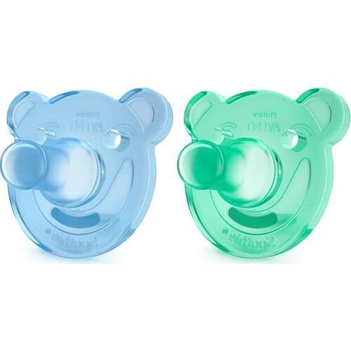 Philips Avent Soothie New Newborn Pacifier 0-3 Moon Male