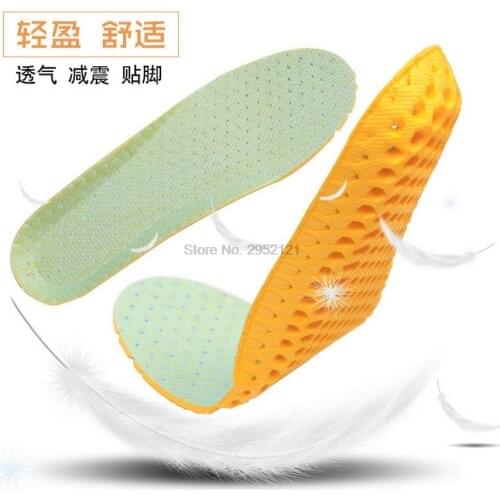 By dhl 200pair Unisex Stretch Breathable Deodorant Shoe Soft Relief Pain Running Cushion Insoles Pad Insert All shoe code tool S