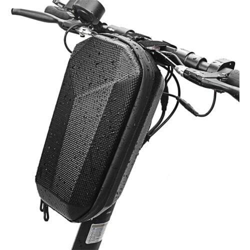 Electric Scooter Bag Hard EVA Waterproof Front Hanging Pouch Folding Bicycle Handlebar Package
