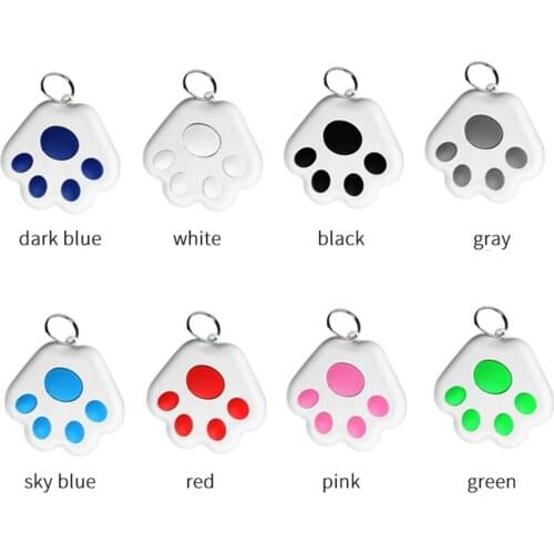 Kebidum Bluetooth GPS locator Tracker Bluetooth Trackers Pets Paw Pandent For Dogs Cat Key Wallet Bag Kid Trackers Finder