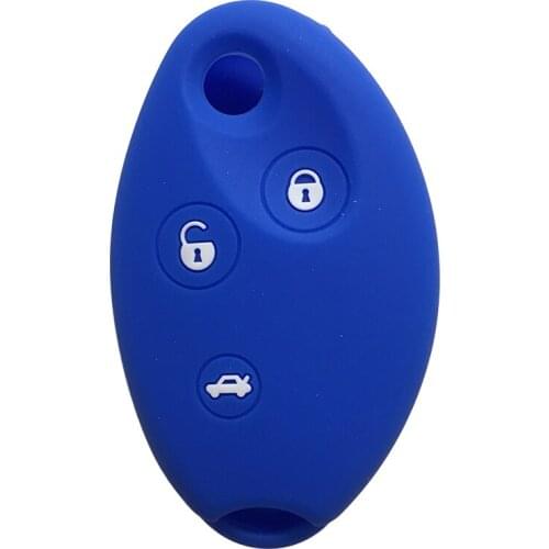 Key Cover Cap for Citroen C3 C4 C5 C6 C8 Xsara Picasso Saxo Protect Silicone Car Key Case for Keychain Alarm Flip Folding Key