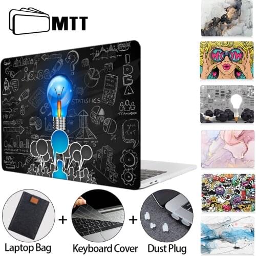 MTT Laptop Sleeve Case For Macbook Air Pro Retina 11 12 13 15 16 inch With Touch Bar 2020 Protective fundas+Keyboard Cover a2289