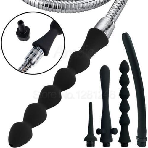4 Style Silicone Anal Cleaning Cleaner Anus Enema Tool,Anal Vaginal Wash Washing Enemator,Anal Douche Sex Toys For Woman Men Gay
