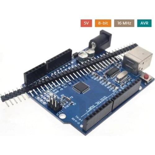 SUQ high quality UNO R3 MEGA328P CH340G for Arduino Compatible NO USB CABLE MEGA 2560