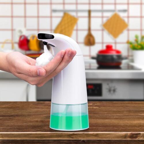 New Soap Dispenser Intelligent Universal Automatic Foam Infrared Sensor Soap Shampoo Bath Gel Bathroom Sources
