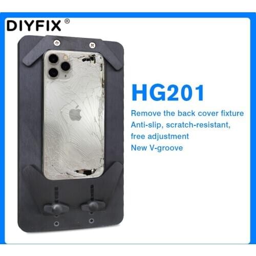 Mijing HG201 Universal Mobile Phone Clamp Remove the Back Cover Broken Glass Removal Fixture For iPhone 11Pro/XS/8 Hand Tool
