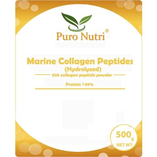 PuroNutri Premium Marine Collagen Peptides Hydrolyzed Fish Collagen Powder