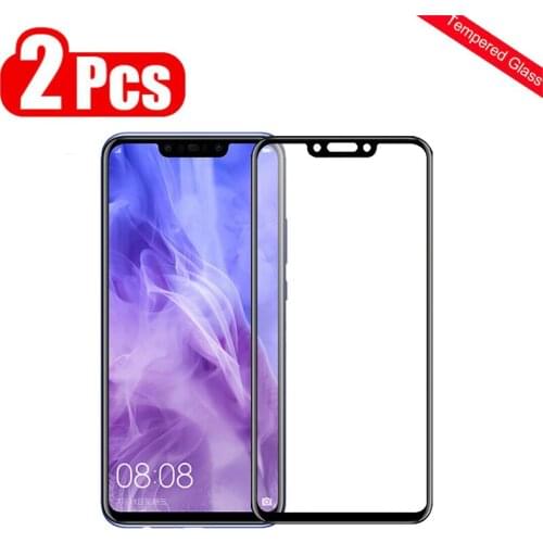 2pcs/lot Full Cover Protective Tempered Glass For Huawei Maimang 8 7 6 5 Screen Protector Film